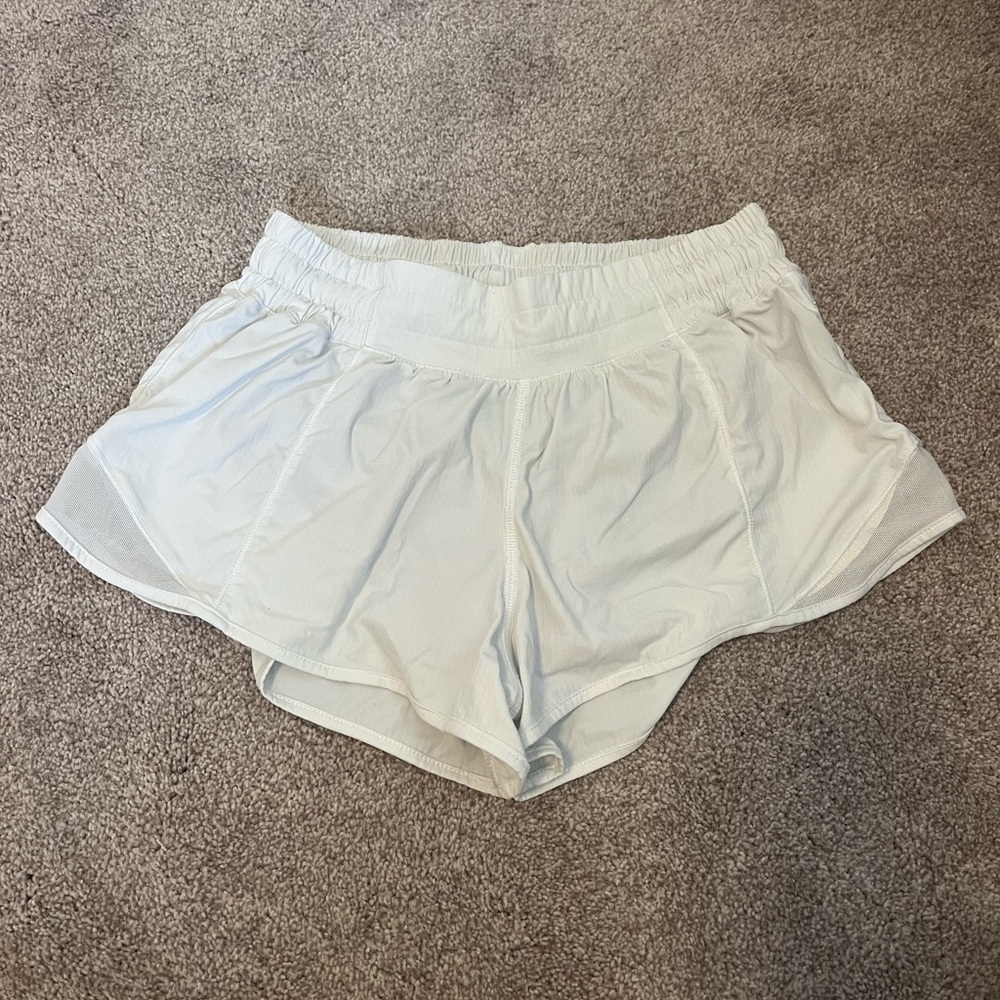 White Hotty Hot Shorts